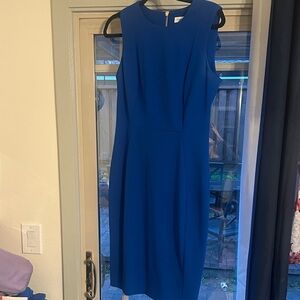 Calvin Klein Royal Blue Midi Dress